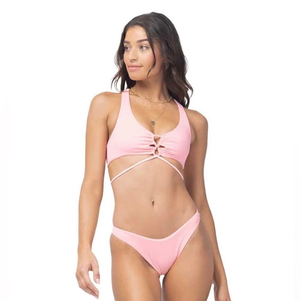 L*SPACE NWT DAX RIDING HIGH CRYSTAL PINK TOP